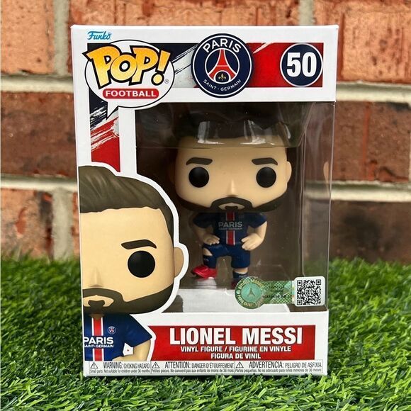 Funko POP! Football: Paris Saint Germain - Lionel Messi #50 - Picture 1 of 6